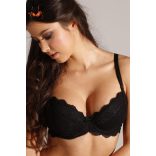 Akciós méretek! - Misty csipkés push up hatású melltartó. fehér