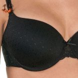 Akciós méretek! - Felina szivacsos melltartó, fekete