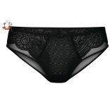 Selma csipkés francia bugyi, fehér