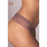 Fleur csipkés tanga, natúr mályva