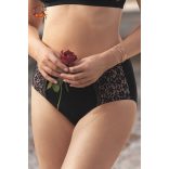 Havanna extra magas derekú bugyi, fekete