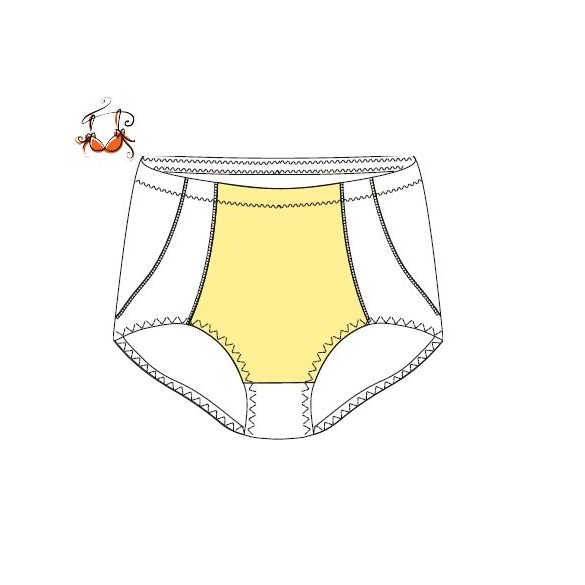 Akciós méretek! - Clara alakformáló alsó (fűzőnadrág), fehér