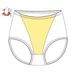 Safina alakformáló alsó (fűzőnadrág), fekete