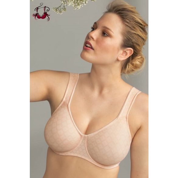 Twin Art merevítős melltartó, black grey