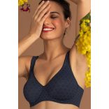 Twin Art merevítős melltartó, crystal champagne