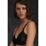 Colette merevítő nélküli melltartó vékony szivacsréteggel, kristály