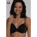 Colette merevítős  spacer melltartó, fekete