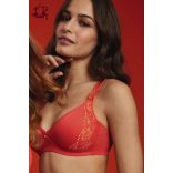 Colette merevítős  spacer melltartó, fekete