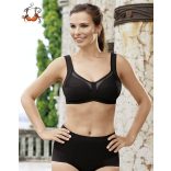 Clara merevítő nélküli melltartó, fekete