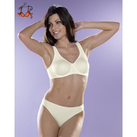 Akciós méretek! - Twin merevítős komfort melltartó, testszín