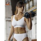 Akciós méretek! - Light & Firm kényelmes sportmelltartó, fekete