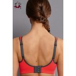 DeltaPad Air Control sportmelltartó, coralle/anthrazit - Anita Active