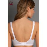 Selma merevítő nélküli melltartó vékony szivacsréteggel, fekete