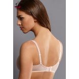 Selma merevítős melltartó vékony szivacsréteggel, fekete