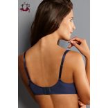 Selma merevítős melltartó vékony szivacsréteggel, rosewood