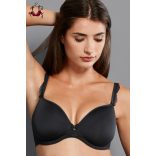 Selma merevítős melltartó vékony szivacsréteggel, rosewood