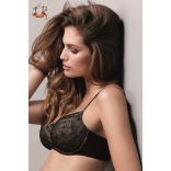 Fleur merevítős melltartó, antracit