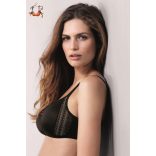 Fleur merevítő nélküli melltartó, natúr mályva