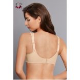 Havanna vékony szivacsos tehermentesítő melltartó, fekete