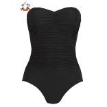 Akciós méretek! - Artemis Butterfly egyrészes fürdőruha, fekete