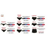 Akciós méretek! - Hermine bikini felső, fekete