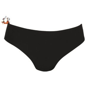 Akciós méretek! - Közepes derekú bikini alsó, fekete