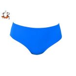 Akciós méretek! - Magas derekú bikini alsó, tenger kék