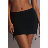 Kim szoknyás bikini alsó, fekete