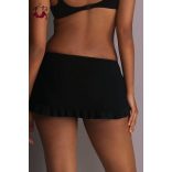 Kim szoknyás bikini alsó, fekete