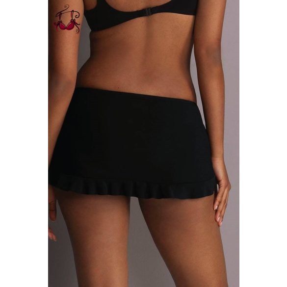 Kim szoknyás bikini alsó, fekete