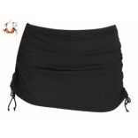 Kim szoknyás bikini alsó, fekete