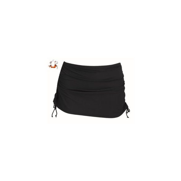 Kim szoknyás bikini alsó, fekete