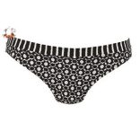 Akciós méretek! - Ebby bikini alsó, fekete mintás