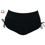 Rövid nadrágos bikini alsó, fekete