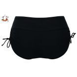 Rövid nadrágos bikini alsó, fekete