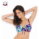 Natalie Balconett bikini felső, kék