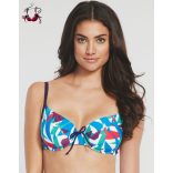 Natalie Balconett bikini felső, kék