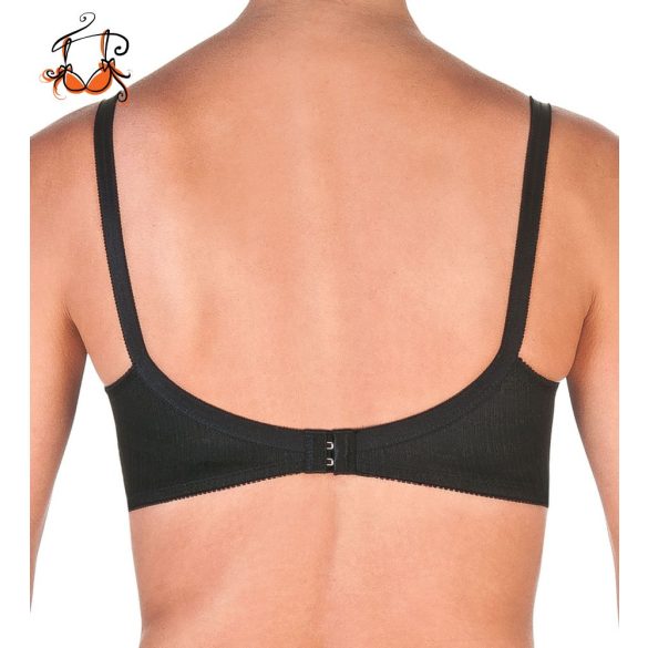 Weftlock merevítő nélküli melltartó, fekete