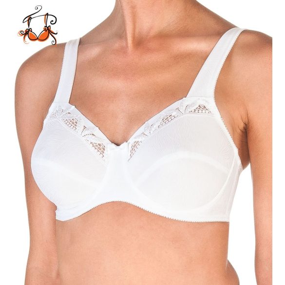 Melina merevítős melltartó, fekete