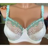 Akciós méretek! - Viola menta csipkés melltartó H kosárig