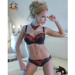 Jennifer rózsa mintás melltartó, soft