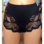 Marta Lauren csipkés melltartó, fekete-arany