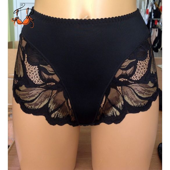 Marta Lauren csipkés melltartó, fekete-arany